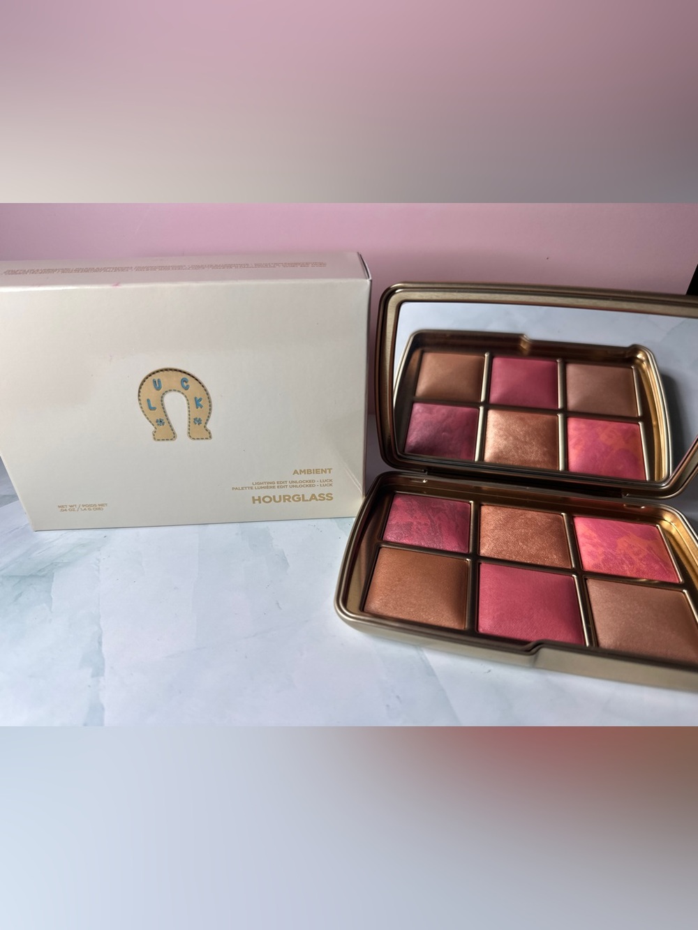 Hourglass Ambient Lighting Edit Palette - Pink & Copper Tones